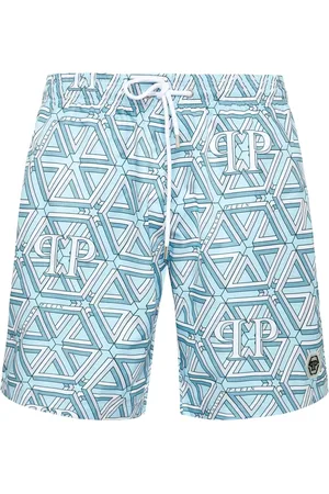 Philipp Plein Monogram swim shorts