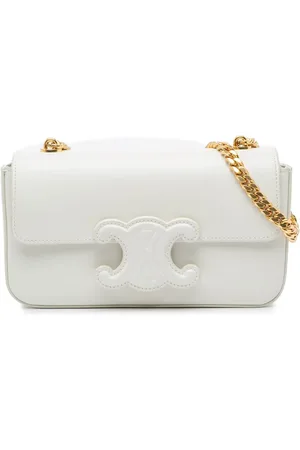Céline 2022 Triomphe Calfskin Claude shoulder bag