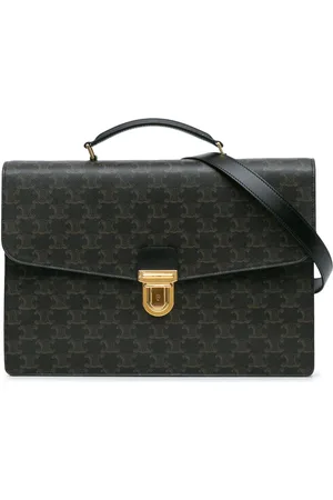 Céline 2019 Small Triomphe Coated Canvas Cartable Bag business bag