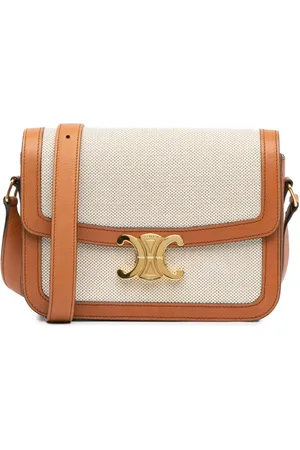 Céline 2020 Teen Canvas Triomphe crossbody bag
