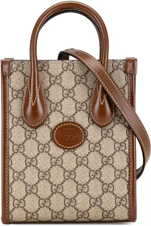 Gucci 2016-2024 Mini GG Supreme Interlocking G satchel