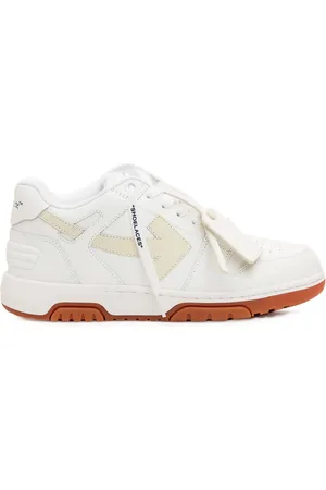 OFF-WHITE Out Of Office panelled leather sneakers