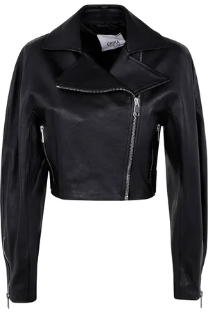 ERIKA CAVALLINI Leather biker jacket