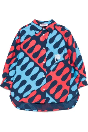 PUCCI Junior Abstract-print shirt