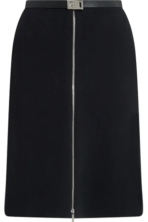 Salvatore Ferragamo Logo buckle skirt