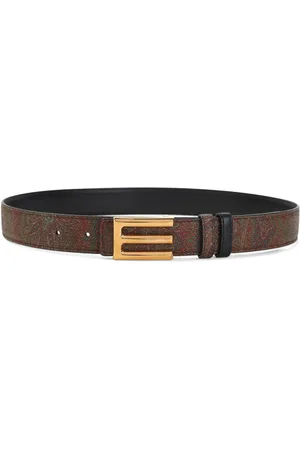 Etro Logo-buckle belt
