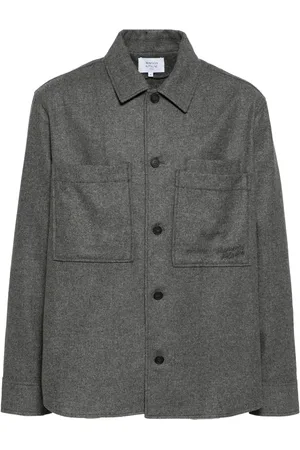 Maison Kitsuné Flannel shirt jacket