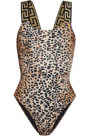 VERSACE Leopard-print swimsuit