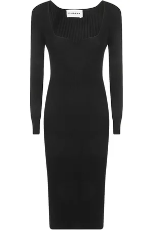 P.A.R.O.S.H. Ribbed-knit midi dress