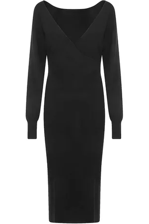 P.A.R.O.S.H. Wrap midi dress