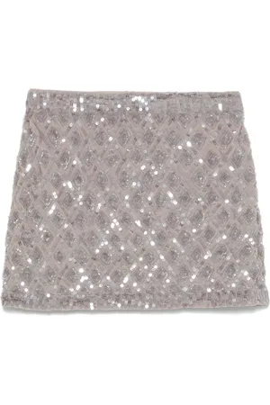 P.A.R.O.S.H. Sequinned mini skirt