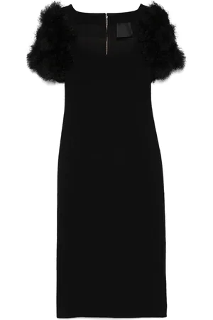 Givenchy Pompom-detail midi dress