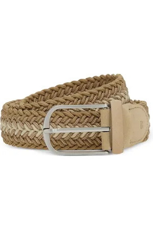 Boggi Milano Woven elasticated belt