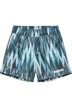 Missoni Striped swim shorts