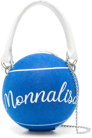 MONNALISA Logo-embroidered tote bag