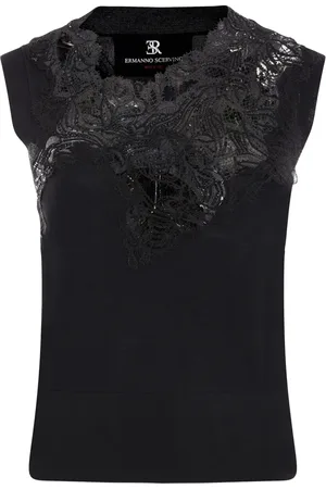 ERMANNO SCERVINO Lace-detailed blouse