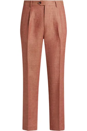 Etro Pressed-crease trousers