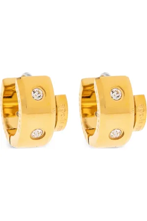 Kate Spade Crystal-embellished hoops