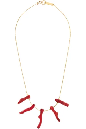 Isabel Marant Embellished stone necklace
