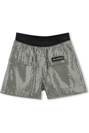 Karl Lagerfeld Sequin-embellished shorts