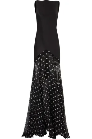 Nina Ricci Polka-dot maxi dress