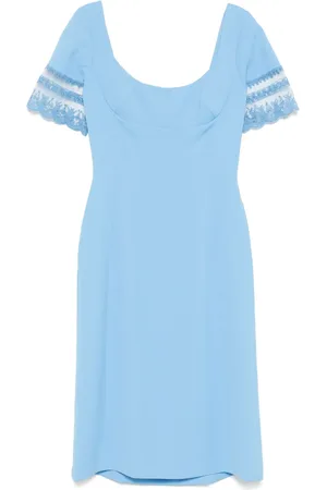 ERMANNO SCERVINO Lace-detail midi dress