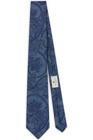 Etro Paisley detailing tie
