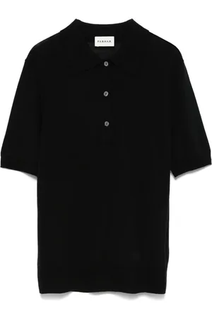 P.A.R.O.S.H. Fine-knit polo top