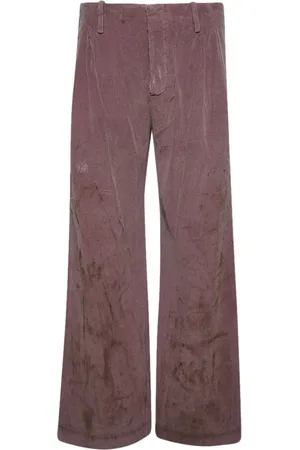 ENFANTS RICHES DEPRIMES Wide-leg corduroy trousers