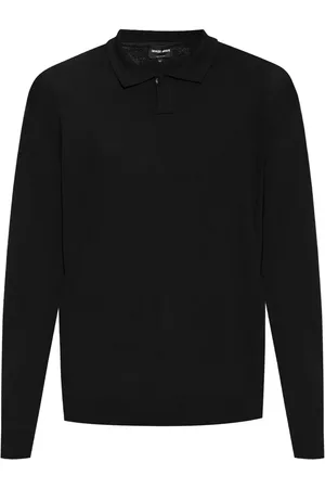 Giorgio Armani Fine-knit polo shirt