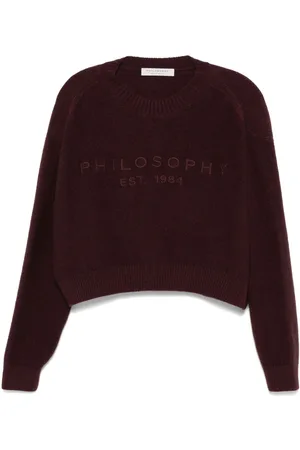 Serafini Logo-embroidered sweater