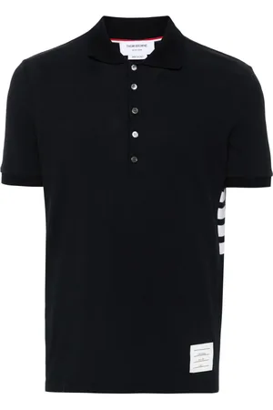 Thom Browne 4-Bar cotton polo shirt