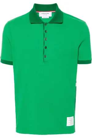 Thom Browne 4-Bar cotton polo shirt