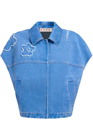 Marni Embroidered short-sleeve jacket