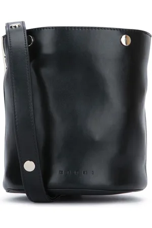 Marni Logo-debossed bucket bag