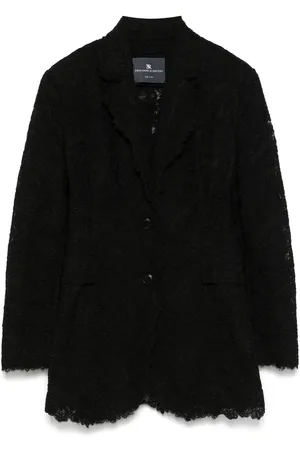 ERMANNO SCERVINO Floral-lace blazer