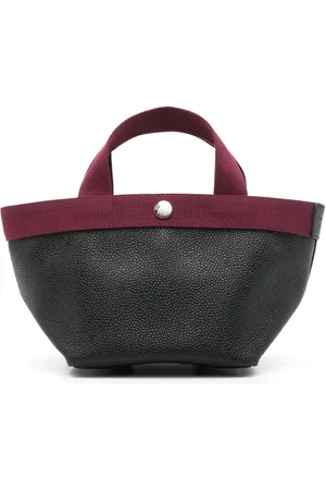 Hervè Chapelier Small leather tote bag