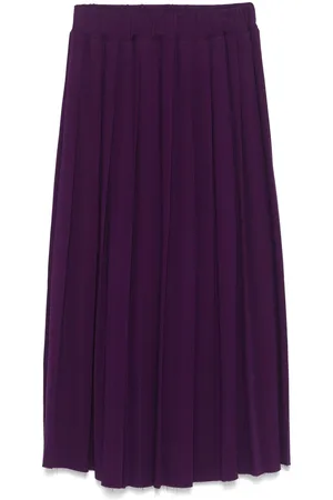 Jucca Pleated maxi skirt