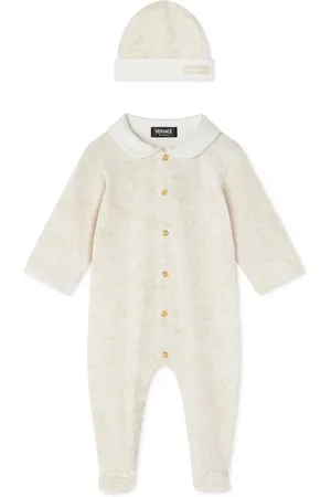 VERSACE Barocco-print sleepsuit set