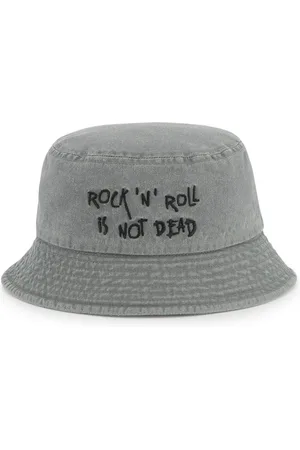 Zadig & Voltaire Embroidered-slogan bucket hat