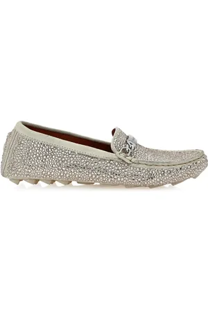 Philipp Plein Rhinestone-embellished loafers