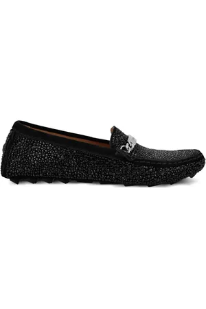 Philipp Plein Rhinestone-embellished loafers
