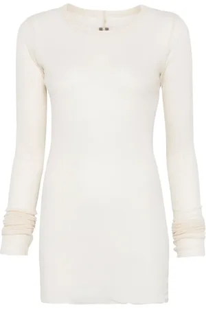 Rick Owens Fine-ribbed long-sleeve T-shirt