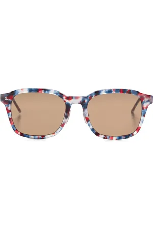 Thom Browne Tortoiseshell-effect sunglasses