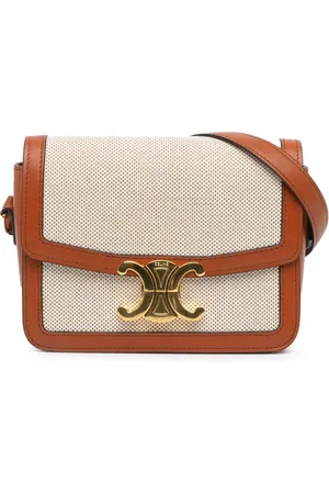 Céline 2020 Teen Canvas Triomphe crossbody bag
