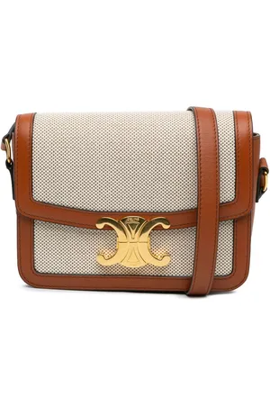 Céline 2020 Teen Canvas Triomphe crossbody bag