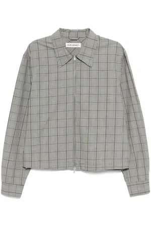 OUR LEGACY Zip-up shirt jacket