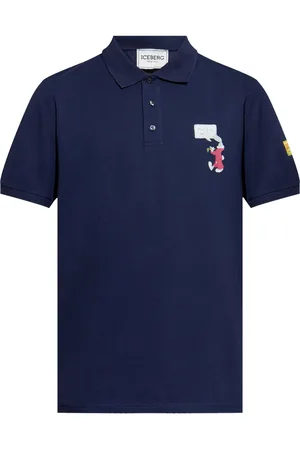Iceberg Cartoon-print polo shirt