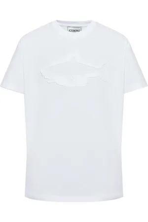 Iceberg Shark-appliqué T-shirt