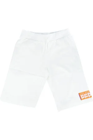 GCDS Logo-appliqué shorts